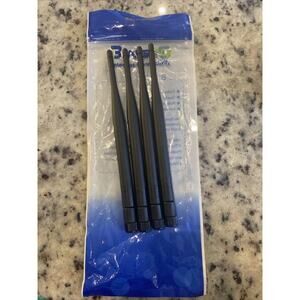 Bingfu Dual Band WiFi Male Antenna (4-Pack)